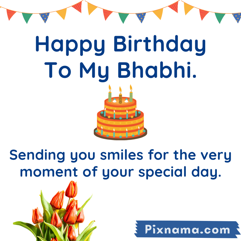 Happy Birthday Status For Bhabhi